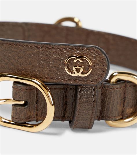 fake gucci collar|authentic designer dog collars.